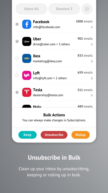 Unroll.Me - Email Cleanup screenshot-1