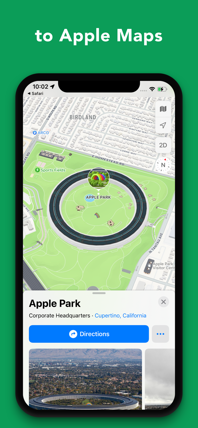 Maplink Extension for Safari