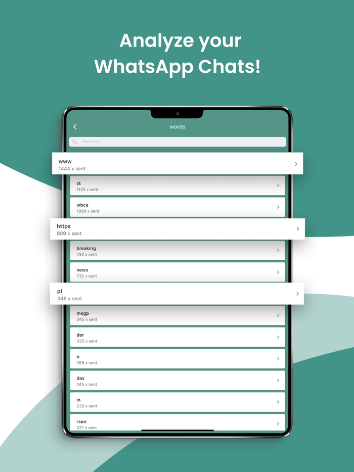 WhatStat - chat statistics