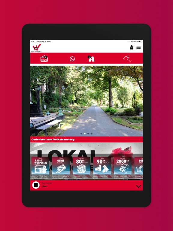 Radio Wuppertal screenshot 2