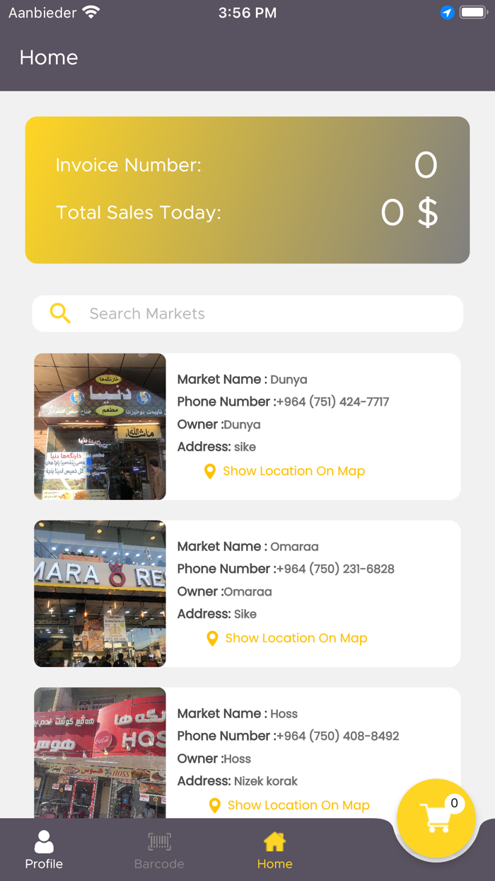 Majd Shop Salesperson