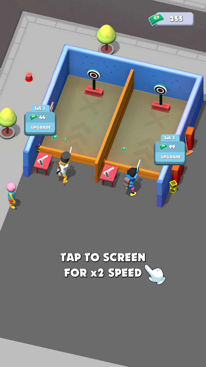 Shooting Area - Idle Clicker