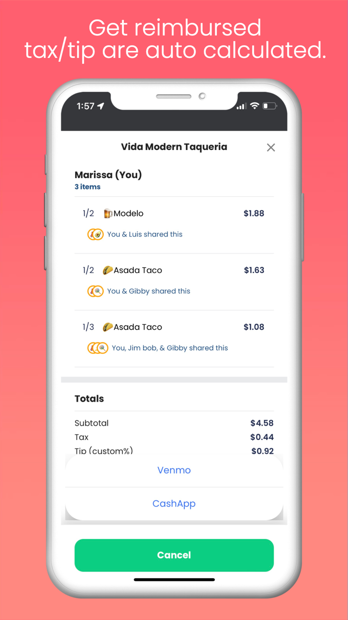 splyt split the bill