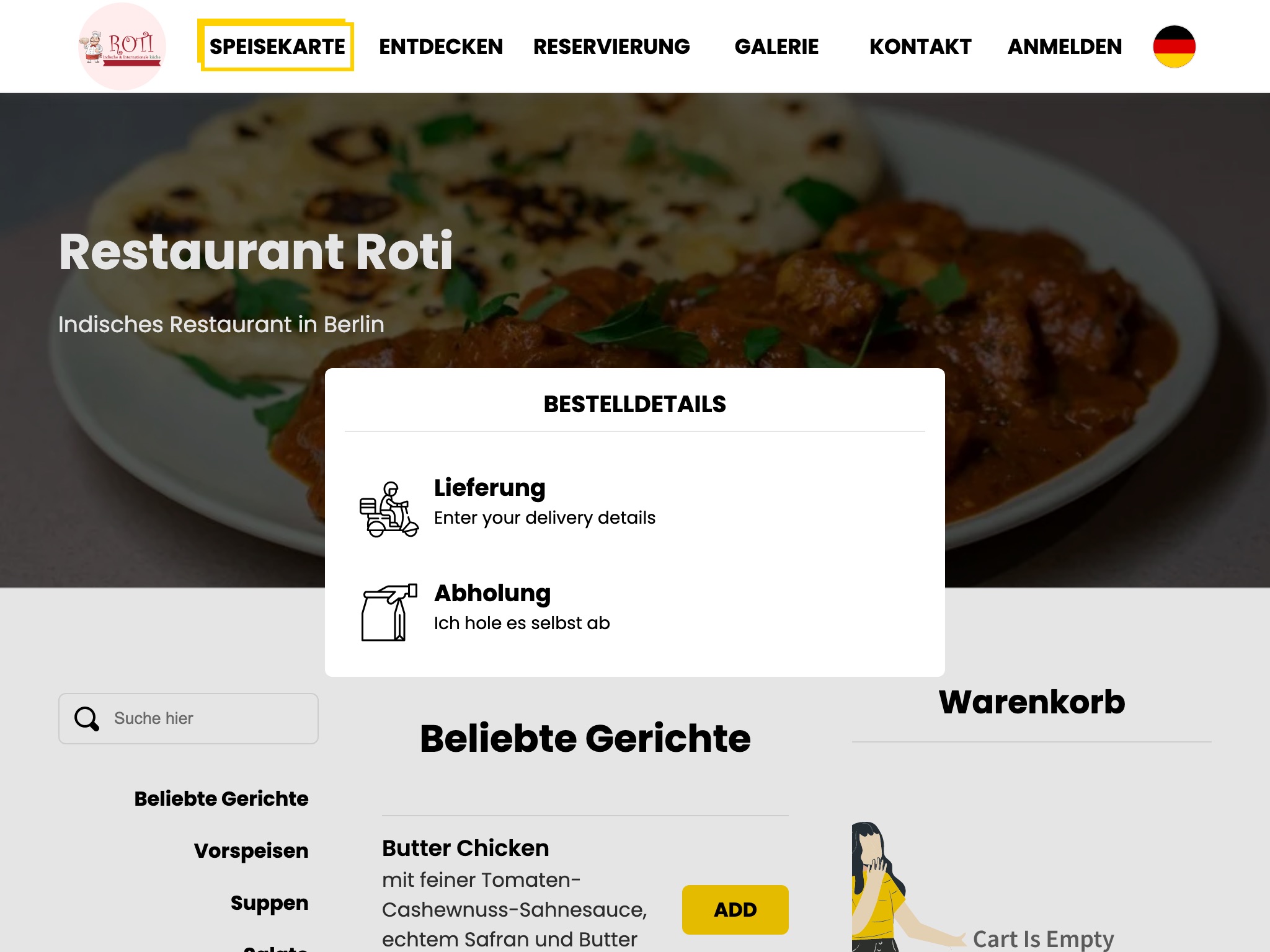 Restaurant Roti screenshot 2