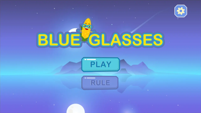 Blue glasses Screenshot