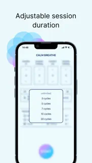 calm breathe - relaxation app iphone screenshot 4