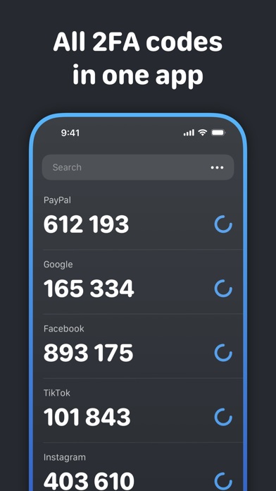 Authenticator App - Two Factor screenshot 2