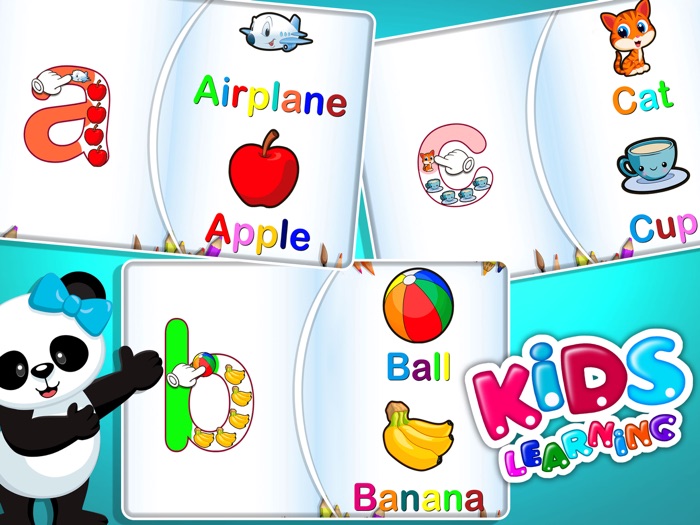 Kids Learning ABC-123-Shapes