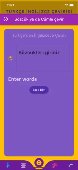 Game screenshot Türkçe İngilizce Çevirisi apk