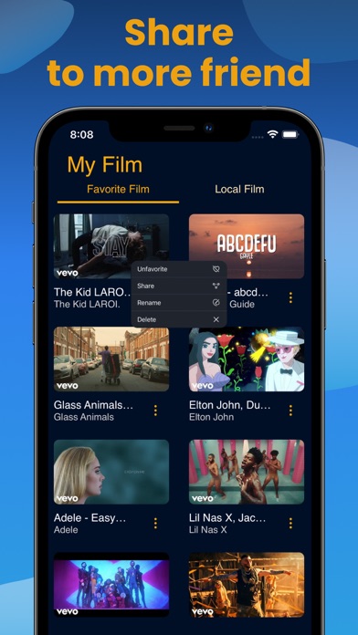 SHOW BOX - TV Shows Screenshot on iOS