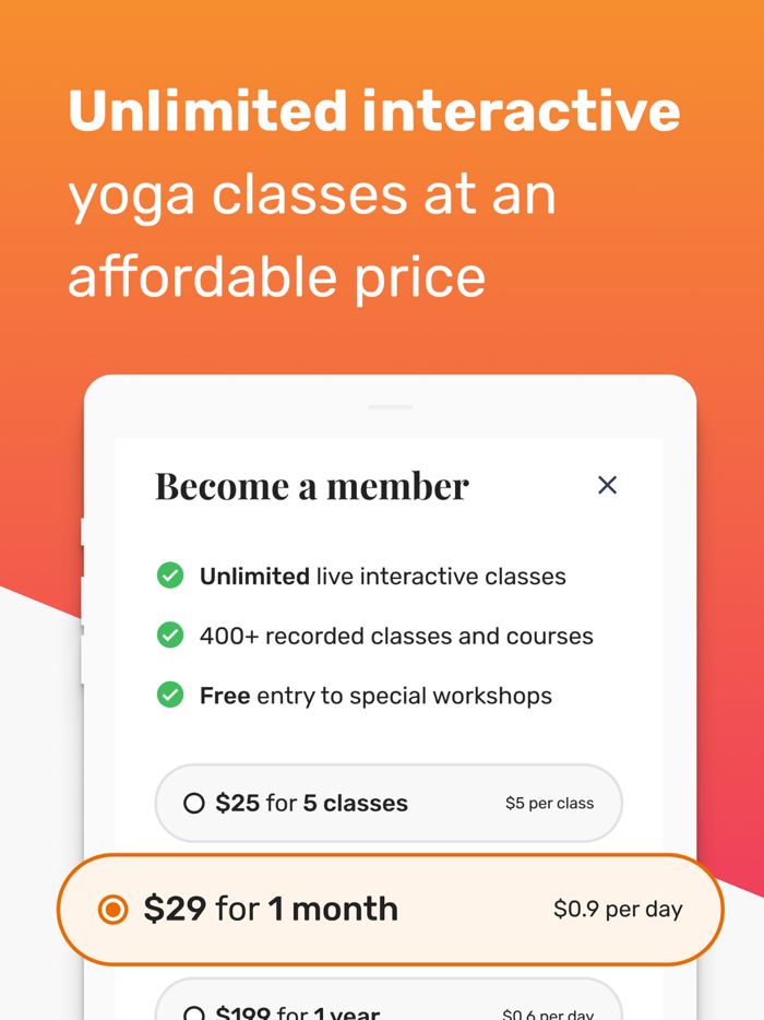 Yogami Live Yoga Classes