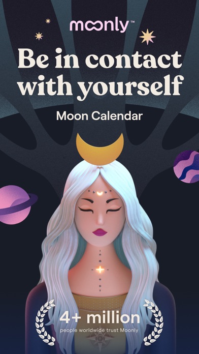 Moonly App — The Moon Calendar Screenshot