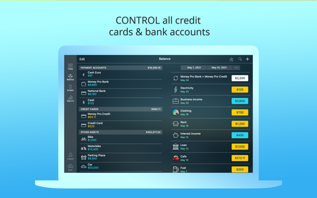 ‎Money Pro: Personal Finance Screenshot