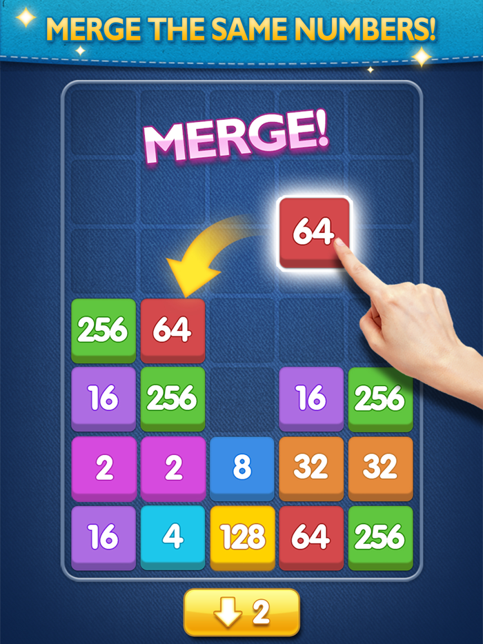 Merge Numbers-2048 Puzzle game
