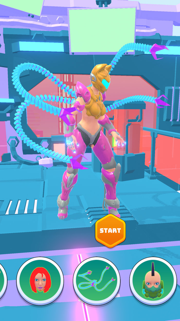 Cyborg Rush 3D