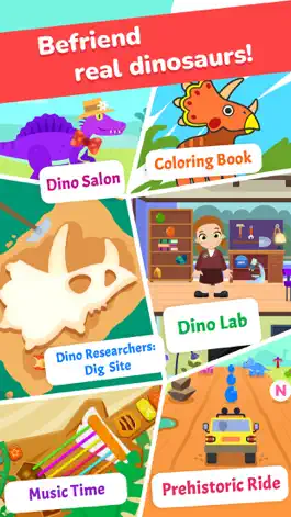 Game screenshot Dino Preschool learn abc & 123 mod apk