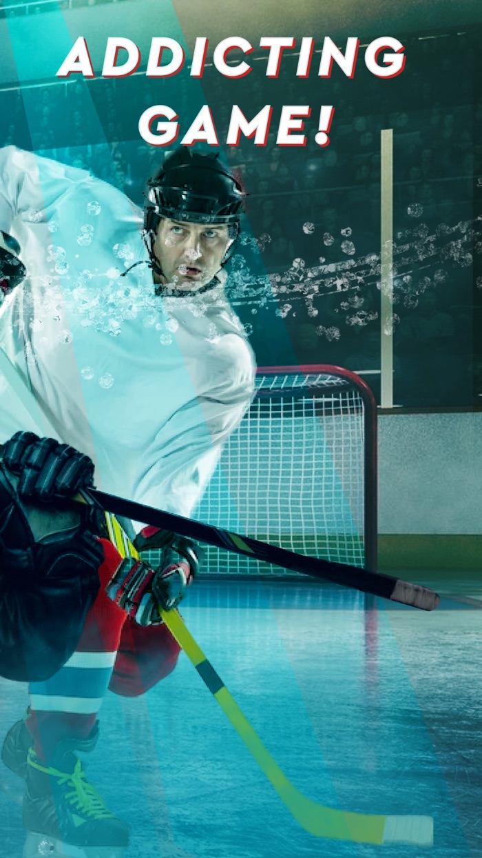 22 pucks into the goal