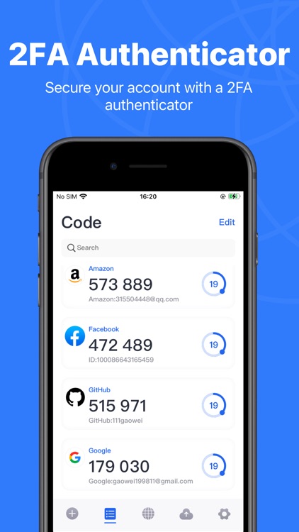 Authenticator App : Fast 2fa