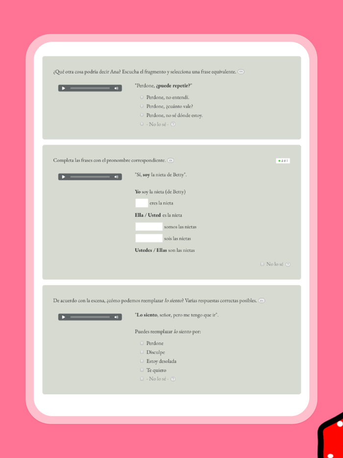 Learn Spanish - Gymglish