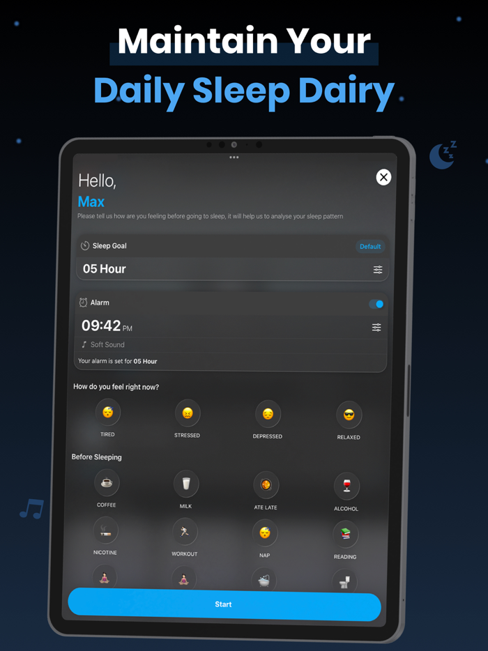 Sleep Better Sleep Tracker