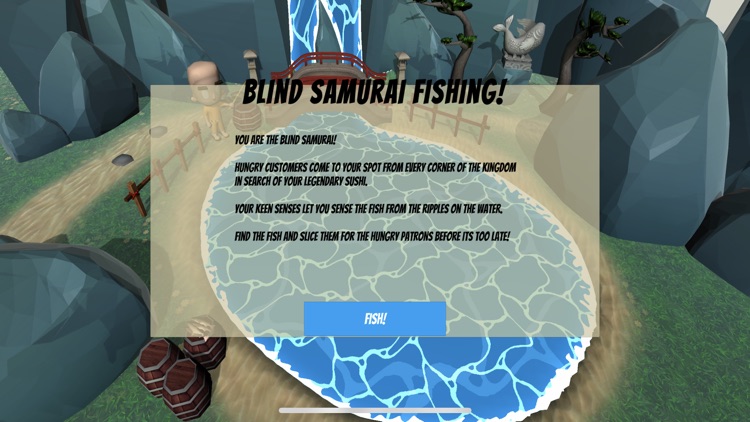 Blind Samurai Fishing