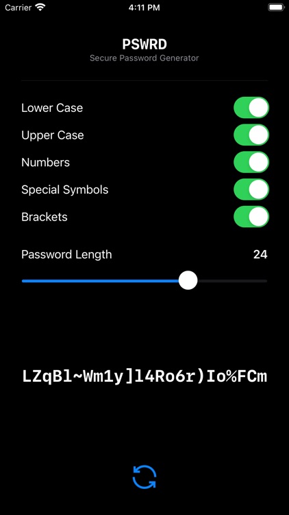 PSWRD • Password Generator