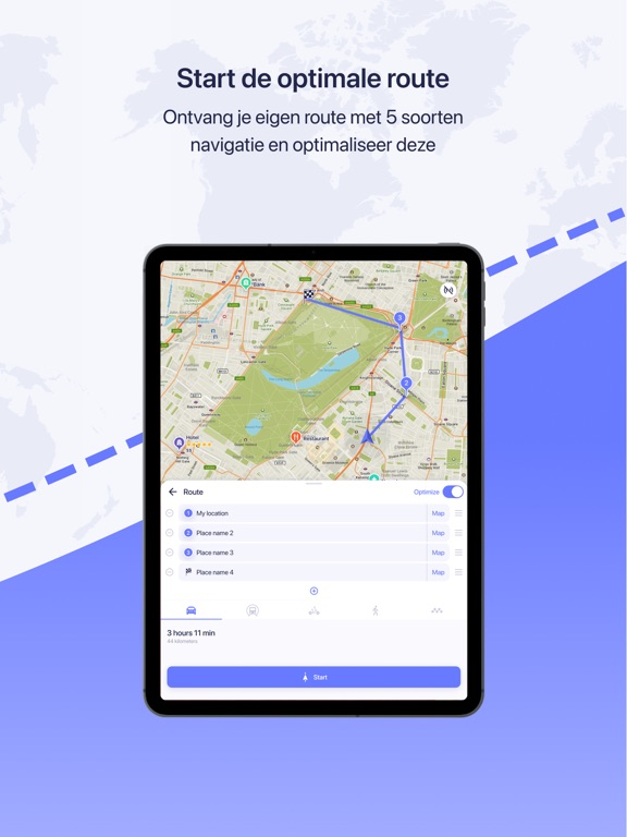 MAPS.ME – Offline kaarten, GPS iPad app afbeelding 6