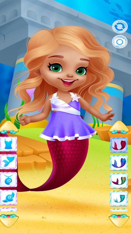 Cute Mermaid DressUp