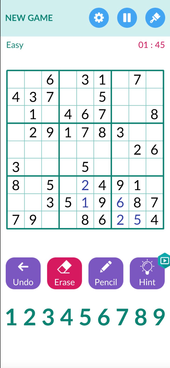 Fancy Sudoku