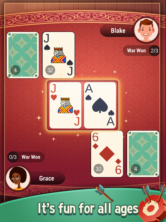 War Strategy Card Game