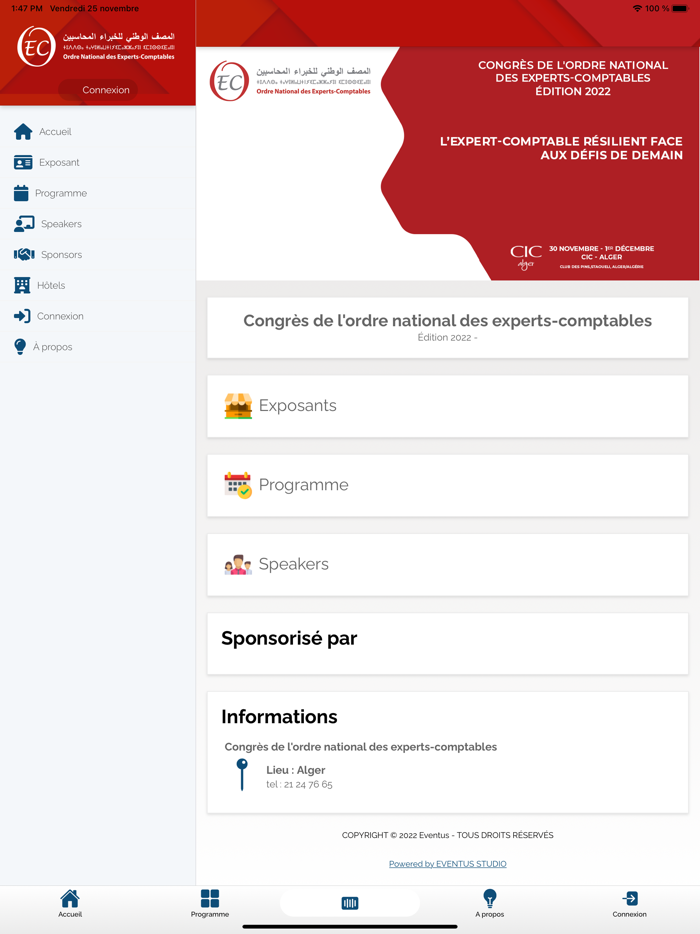 Congrès ONEC - Édition 2022