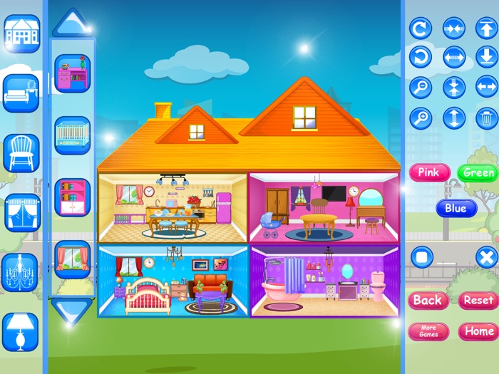 Doll House Design Games