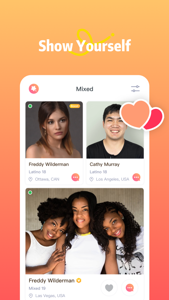 Mixed-Interracial Match, Date