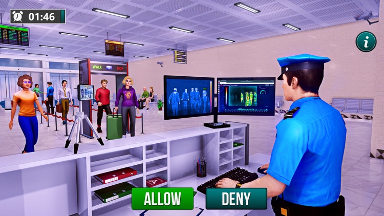 Airport Security Scanner 3D