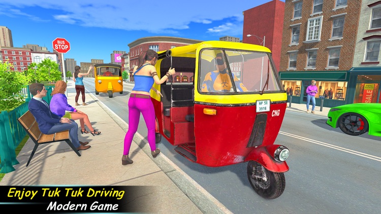 Tuk Tuk Rickshaw Driving Game screenshot-3