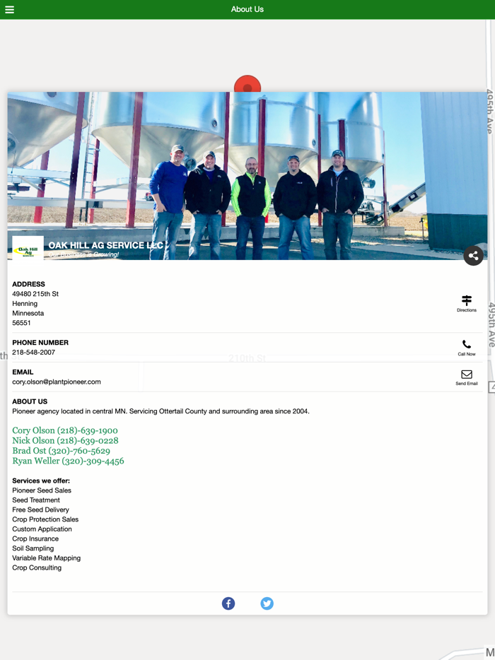 Oak Hill Ag Service LLC