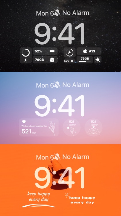iWidget For Lock Screen screenshot-3