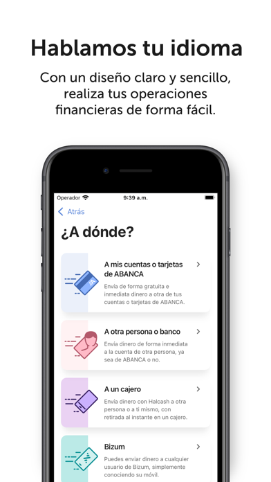 ABANCA - Banca Móvil screenshot 2