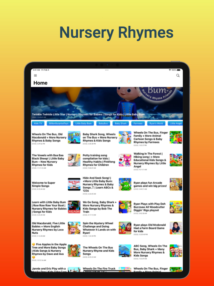 Nursery Rhymes Kids Songs