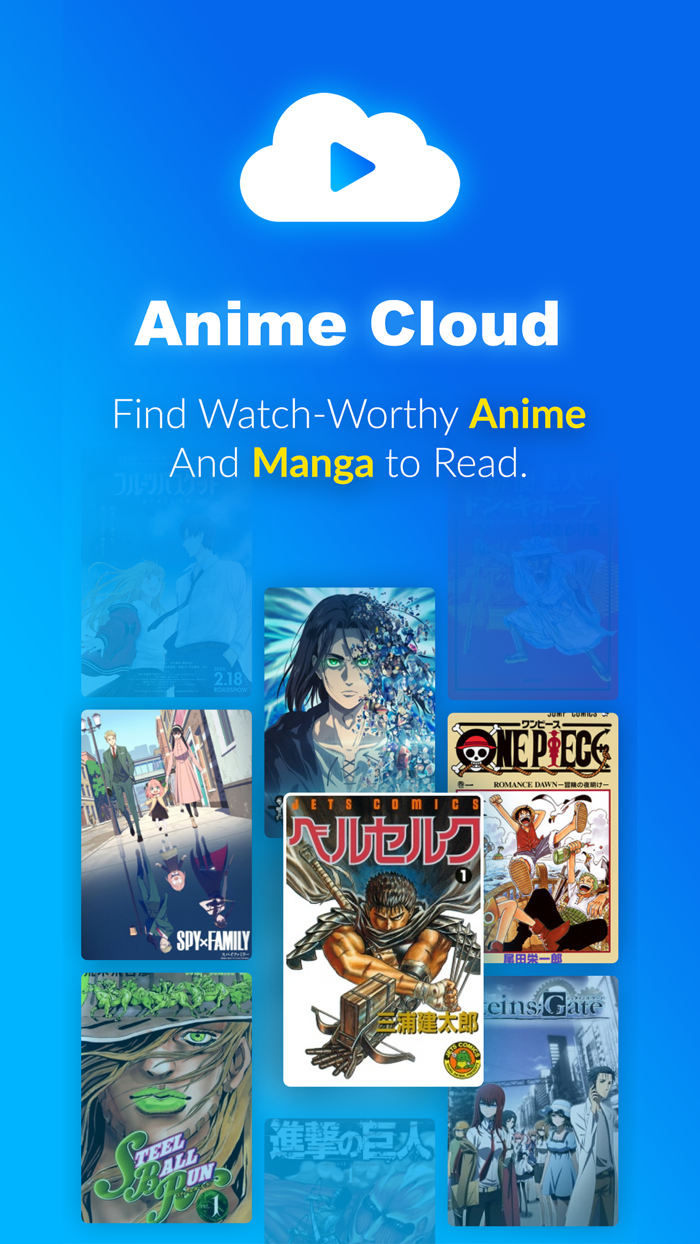Anime Cloud Anime  Manga