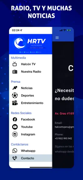 Game screenshot HRTV - Halcón Radio y Tv apk