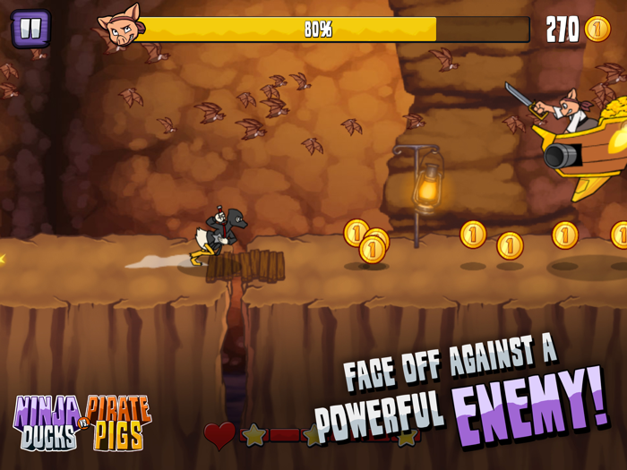 Ninja Ducks vs. Pirate Pigs