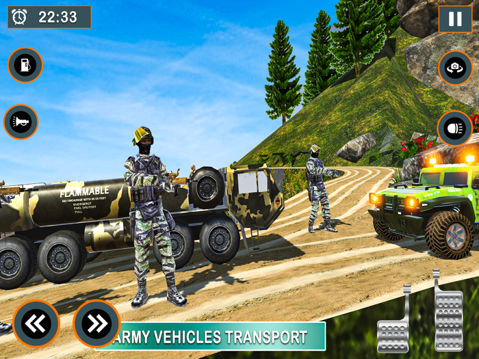 ArmyVehicalTruckTransport3d