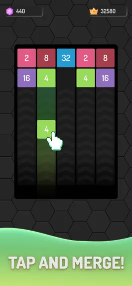 Game screenshot Merge Double Number Block apk