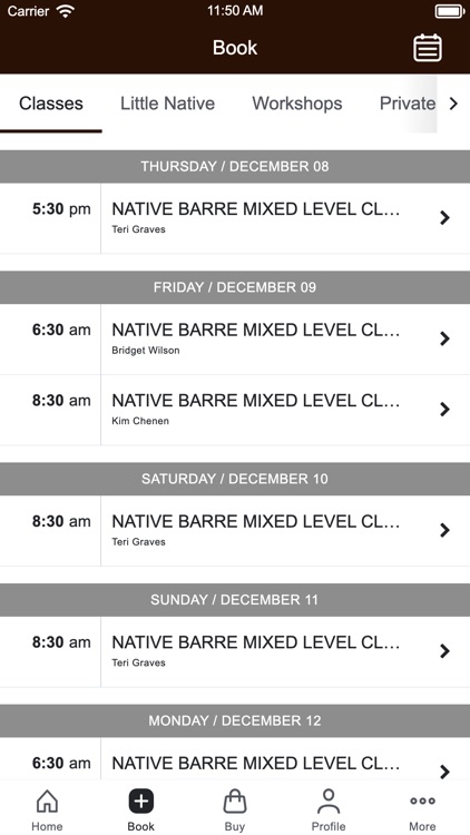 Native Barre Studios