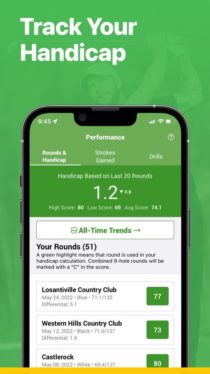 Golf GPS SwingU screenshot-3