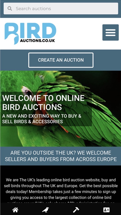 Bird Auctions