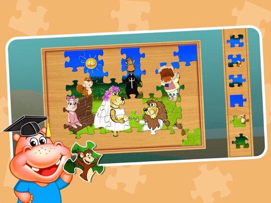 Teile Puzzle - ABC Kinderspiel - Screenshot 2