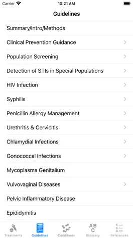 Game screenshot 2021 CDC STI (STD) Guidelines mod apk