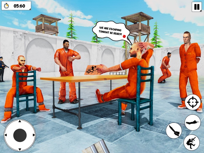 Prison Jail Break Escape Game